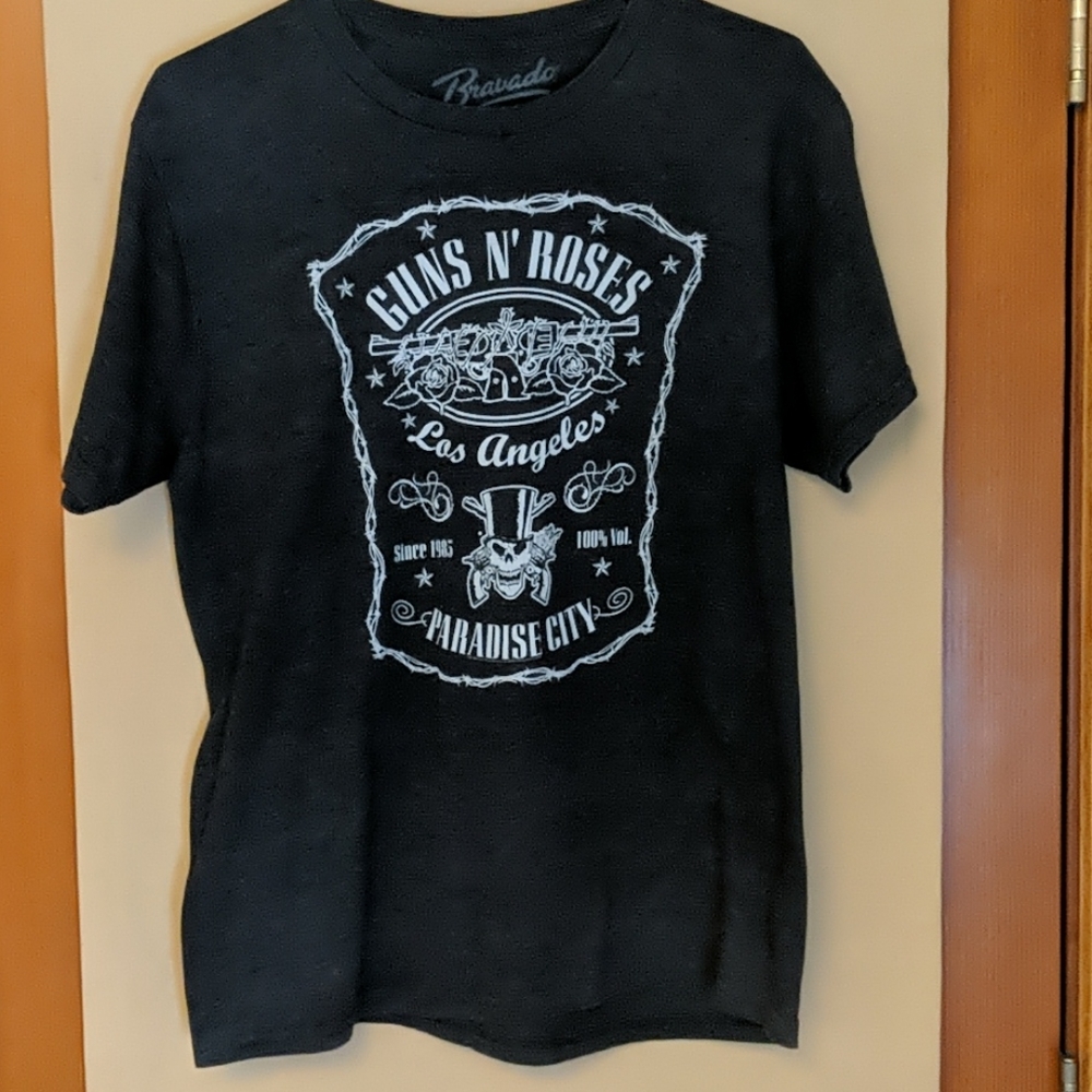 Guns And Roses Paradise City Bravado Tee Size L